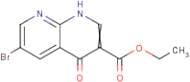 Ethyl 6-bromo-4-oxo-1,4-dihydro-1,8-naphthyridine-3-carboxylate