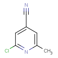 2-Chloro-6-methylpyridine-4-carbonitrile