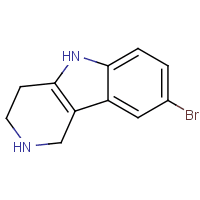 8-Bromo-2,3,4,5-tetrahydro-1H-pyrido[4,3-b]indole