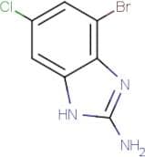 7-Bromo-5-chloro-1H-benzimidazol-2-amine
