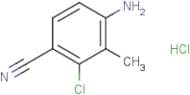 4-Amino-2-chloro-3-methylbenzonitrile hydrochloride