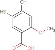 5-Mercapto-2-methoxy-4-methylbenzoic acid
