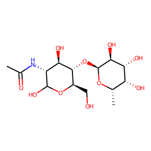 2-Acetamido-2-deoxy-4-O-(α-L-fucopyranosyl)-D-glucopyranose