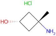 cis-3-Amino-3-methylcyclobutanol hydrochloride