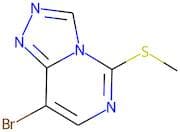8-Bromo-5-(methylthio)[1,2,4]triazolo[4,3-c]pyrimidine