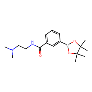 3-{[2-(Dimethylamino)ethyl]carbamoyl}benzeneboronic acid, pinacol ester