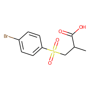 3-[(4-Bromophenyl)sulphonyl]-2-methylpropanoic acid