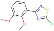 5-Chloro-3-(2,3-dimethoxyphenyl)-1,2,4-thiadiazole