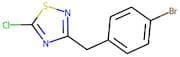 3-(4-Bromobenzyl)-5-chloro-1,2,4-thiadiazole