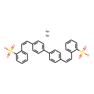 Disodium 2,2'-[biphenyl-4,4'-diyldiethene-2,1-diyl]dibenzenesulphonate