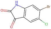 6-Bromo-5-chloroindoline-2,3-dione
