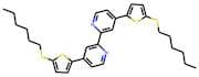 4,4'-Bis(5-(hexylthio)thiophen-2-yl)-2,2'-bipyridine