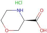 (3R)-Morpholine-3-carboxylic acid hydrochloride
