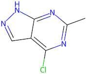 4-Chloro-6-methyl-1H-pyrazolo[3,4-d]pyrimidine