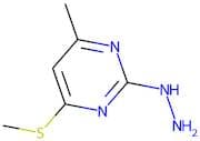 2-Hydrazinyl-4-methyl-6-(methylsulfanyl)pyrimidine