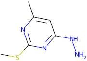 4-Hydrazinyl-6-methyl-2-(methylsulfanyl)pyrimidine