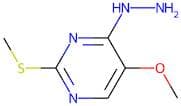 4-Hydrazinyl-5-methoxy-2-(methylsulfanyl)pyrimidine