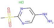 5-Hydrazinyl-2-(methylsulfonyl)pyrimidine hydrochloride