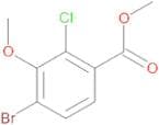 Methyl 4-bromo-2-chloro-3-methoxybenzoate