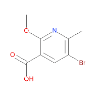 5-Bromo-2-methoxy-6-methylnicotinic acid