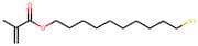 10-Sulphanyldecyl methacrylate
