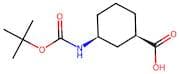 (1R,3S)-3-(tert-Butoxycarbonylamino)cyclohexanecarboxylic acid