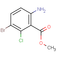 Methyl 6-amino-3-bromo-2-chloro-benzoate