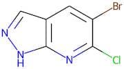5-Bromo-6-chloro-1H-pyrazolo[3,4-b]pyridine