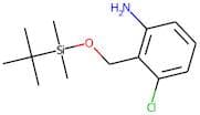 2-[[tert-Butyl(dimethyl)silyl]oxymethyl]-3-chloroaniline