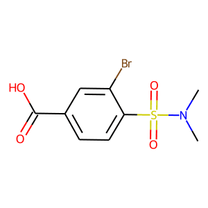 3-Bromo-4-(dimethylsulfamoyl)benzoic acid
