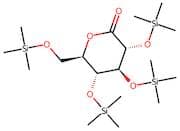 (3R,4S,5R,6R)-3,4,5-tris(trimethylsilyl)oxy)-6-((trimethylsilyl)oxy)methyl)tetrahydro-2H-pyran-2-o…