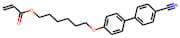 6-[(4'-Cyanobiphenyl-4-yl)oxy]hexyl acrylate