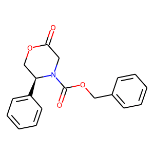 (5S)-3,4,5,6-Tetrahydro-5-phenyl-N-(benzyloxycarbonyl)-4(H)-1,4-oxazin-2-one