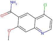 4-Chloro-7-methoxyquinoline-6-carboxamide