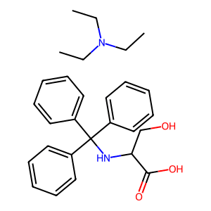 (S)-Trityl-2-amino-3-hydroxypropionic acid triethyl ammonium salt