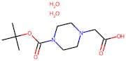 [4-(tert-Butoxycarbonyl)piperazin-1-yl]acetic acid dihydrate