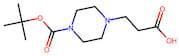 3-[4-(tert-Butoxycarbonyl)piperazin-1-yl]propanoic acid