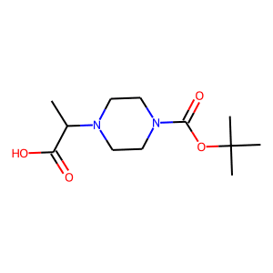 2-[4-(tert-Butoxycarbonyl)piperazin-1-yl]propanoic acid