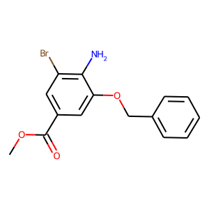 Methyl 4-amino-3-(benzyloxy)-5-bromobenzoate