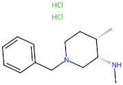 cis-1-Benzyl-4-methyl-3-(methylamino)piperidine dihydrochloride