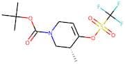 tert-Butyl (R)-3-methyl-4-(((trifluoromethyl)sulfonyl)oxy)-3,6-dihydropyridine-1(2H)-carboxylate