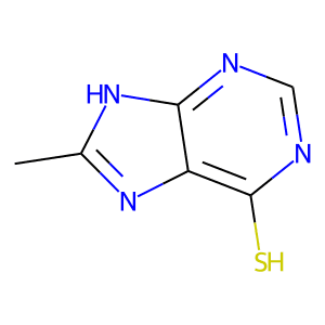 8-Methyl-9H-purine-6-thiol