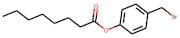 [4-(Bromomethyl)phenyl] octanoate