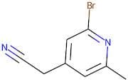 2-(2-Bromo-6-methylpyridin-4-yl)acetonitrile
