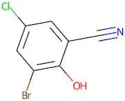 3-Bromo-5-chloro-2-hydroxybenzonitrile