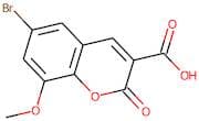 6-Bromo-8-methoxy-2-oxo-2H-chromene-3-carboxylic acid