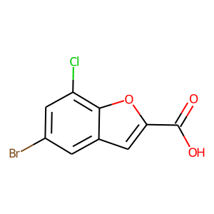 5-Bromo-7-chloro-1-benzofuran-2-carboxylic acid