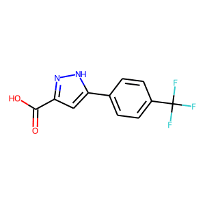 5-[4-(Trifluoromethyl)phenyl]-1H-pyrazole-3-carboxylic acid