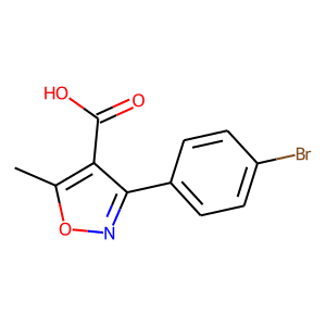 3-(4-Bromophenyl)-5-methylisoxazole-4-carboxylic acid