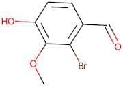 2-Bromo-4-hydroxy-3-methoxybenzaldehyde
